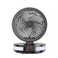 Portable Desk Electric Fan Wall Mounted Small Folding Portable Air Cooler Rechargeable Table Fan For Home Office
