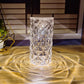 Table Lamp Lighting Rose Atmosphere Lamp Crystal Bedside Small Night Light