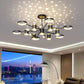 Light Luxury Chandelier Nordic Star Lamp Combination Whole House Package